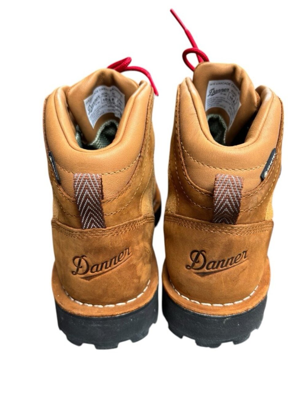 Danner Boots Womans 10.5 M Hiking Cascade Crest Brown Leather Gore-Tex Vibram - Picture 5 of 12